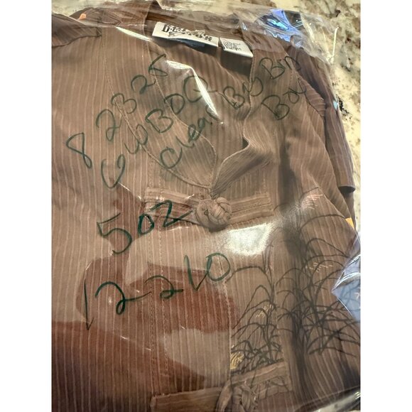 Chicos Silk kimono Artsy Asian-Inspired print 1 Mandarin Collar Long Tunic Y2k - Picture 12 of 12